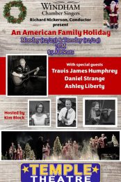 An American Family Holiday w/ Windham Chamber Singers and Travis James Humphrey