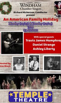 An American Family Holiday w/ Windham Chamber Singers and Travis James Humphrey