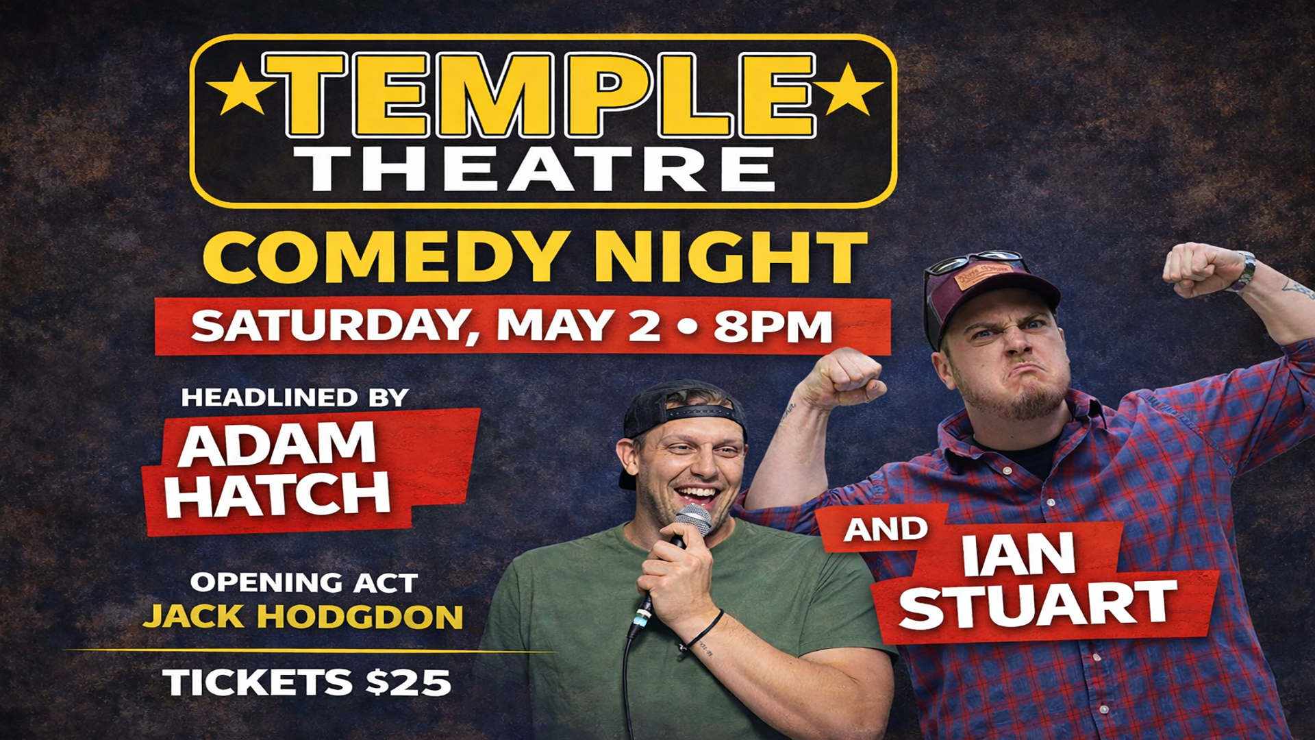 Comedy Night With Adam Hatch and Ian Stuart