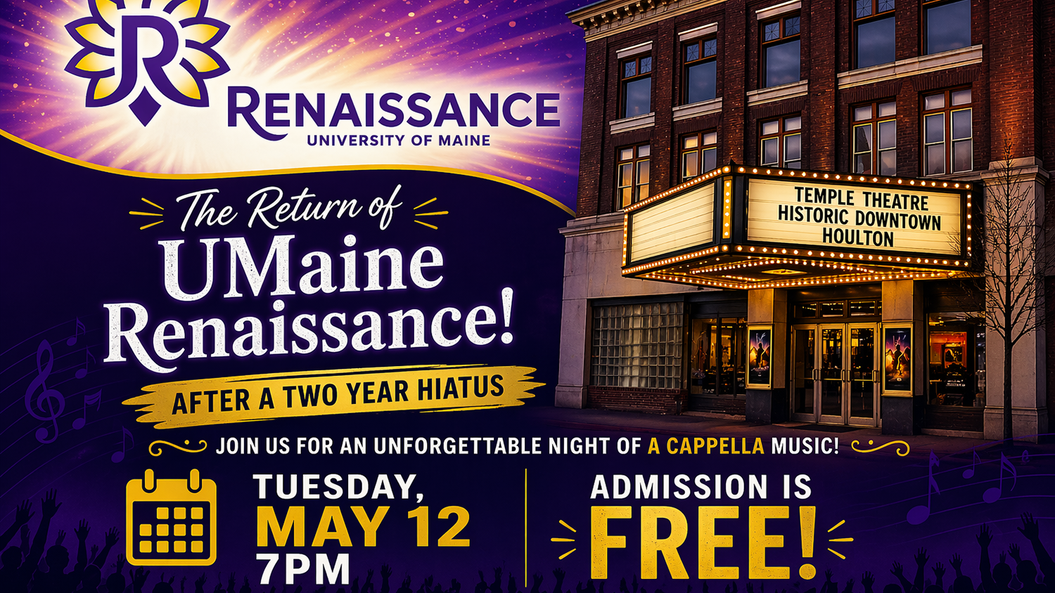 UMaine Renaissance LIVE and In Concert