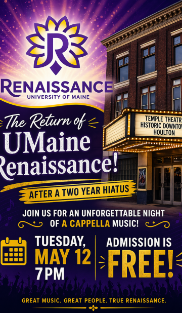 UMaine Renaissance LIVE and In Concert