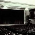 Inside of the original Temple Theatre, 1920s.