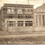 Masonic Building under construction, ca. 1918