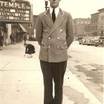 Temple Theatre usher, ca. 1938